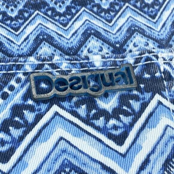 NWT DESIGUAL High Waisted Skinny Jean Sz 2 - Picture 6 of 10